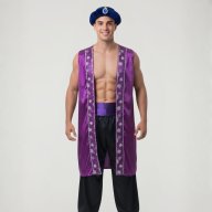 Disfraz Árabe Morado / Hombre Adulto